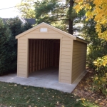 Kansasville WI 10x15 Gable